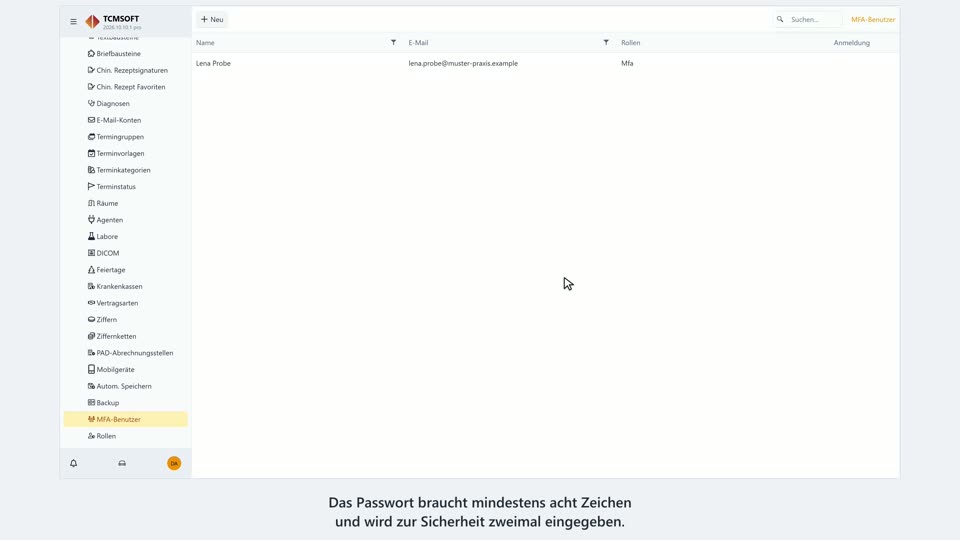 Video 10: MFA-Benutzer und Rollen